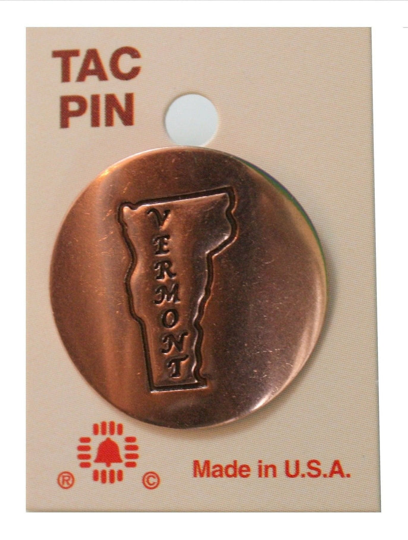 Vermont Tac Pin Medallion - - Shelburne Country Store