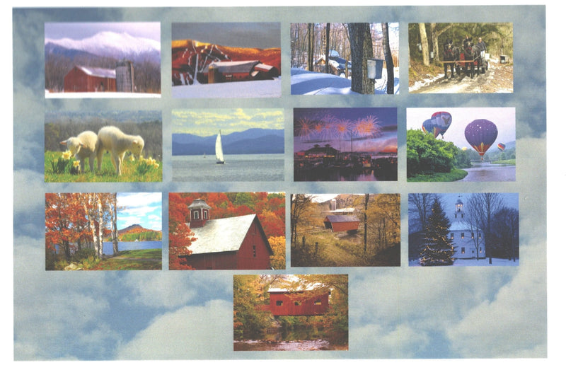 2021 Vermont Scenics Wall Calendar - Shelburne Country Store