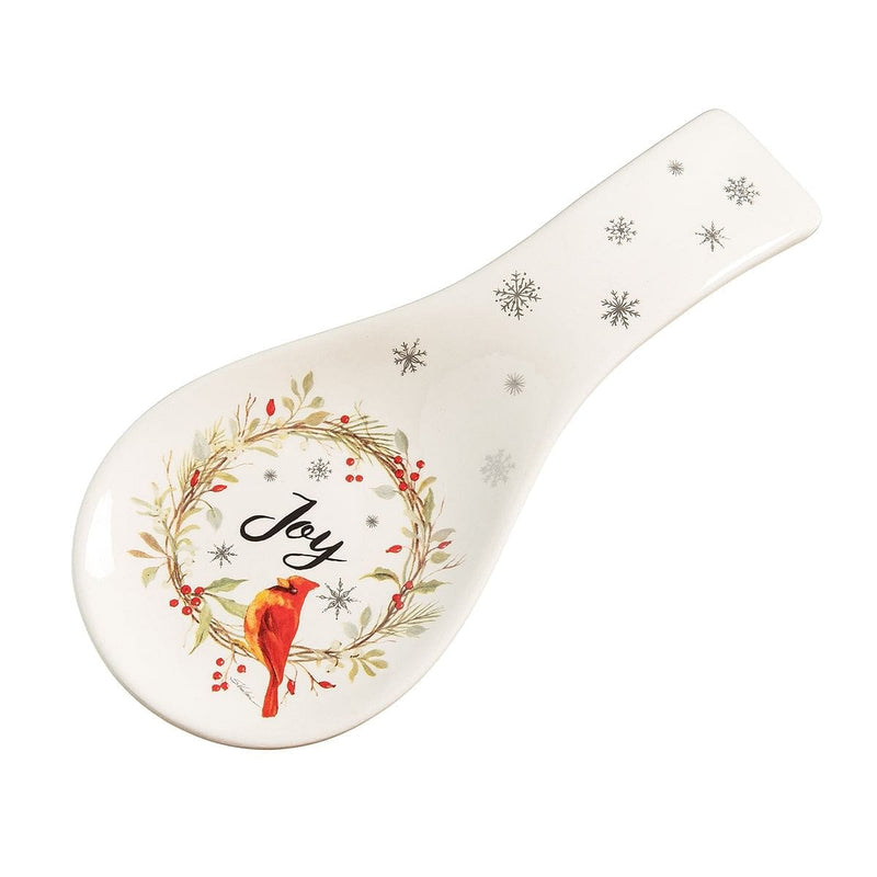 Cardinal Christmas Spoon Rest - Shelburne Country Store