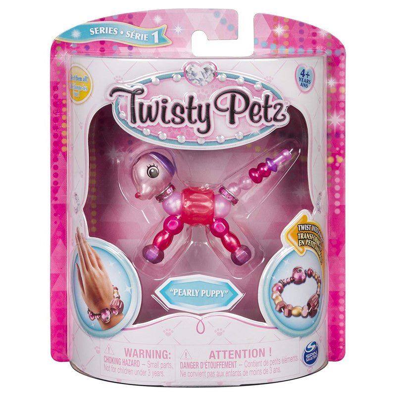 Twisty Petz - Pearly Pup - Make a Bracelet or Twist into a Pet - Shelburne Country Store