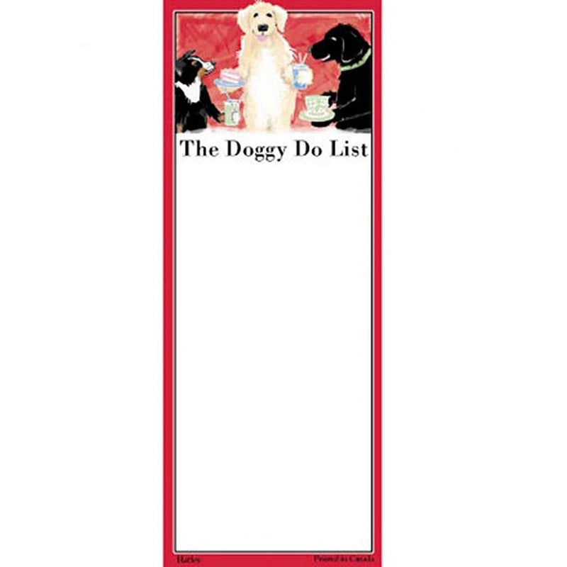 Hatley Magnetic List Pad - The Doggy Do List - Shelburne Country Store