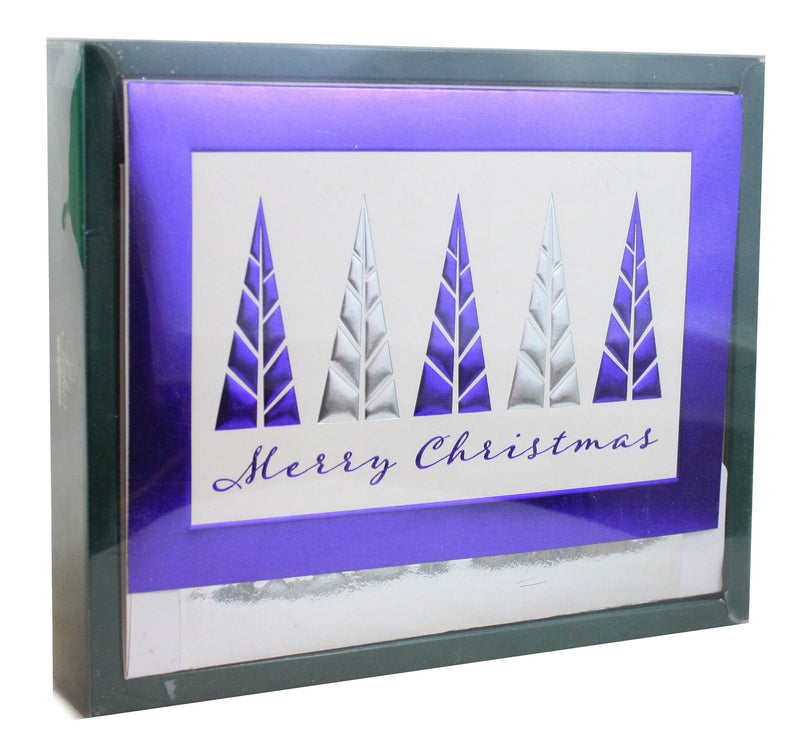 18 Count Luxury Favorites - Foil Trees - Shelburne Country Store
