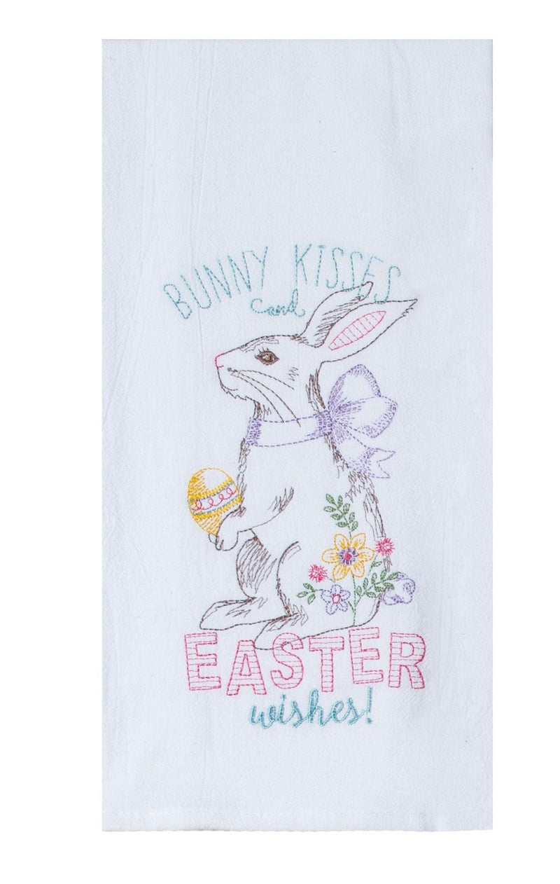 Bunny Kisses Flour Sack Towel - Shelburne Country Store