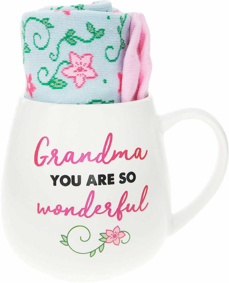 Grandma - 15.5 oz Mug and Sock Set - Shelburne Country Store