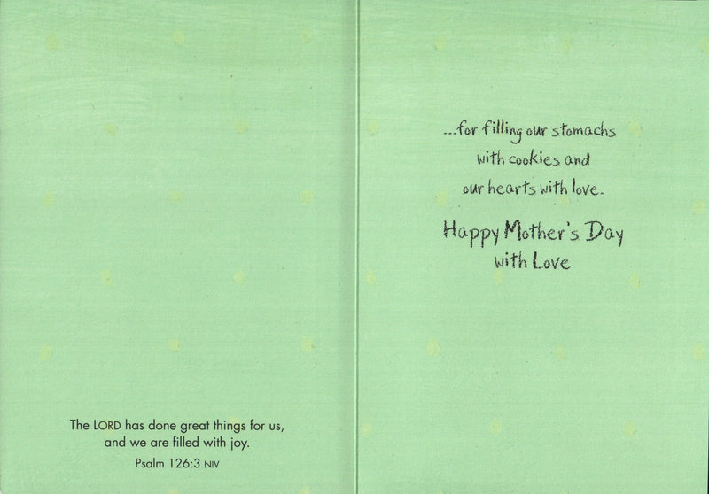 Mother's Day Card - Psalm 126:3 - Shelburne Country Store