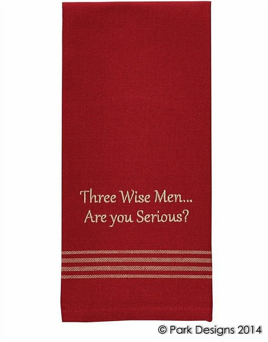 Three Wise Men Dishtowel - Shelburne Country Store