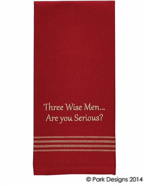 Three Wise Men Dishtowel - Shelburne Country Store