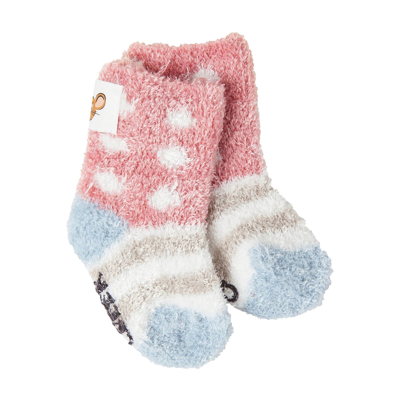 Snug Infant Crew w/Grippers (0-12 Months) - Rachael - Shelburne Country Store