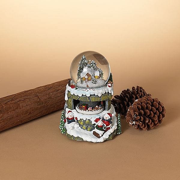 Lighted Musical Holiday Rotating Snowglobe - Shelburne Country Store