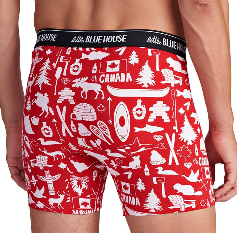 Hatley Men's Boxers - Oh Canada - - Shelburne Country Store