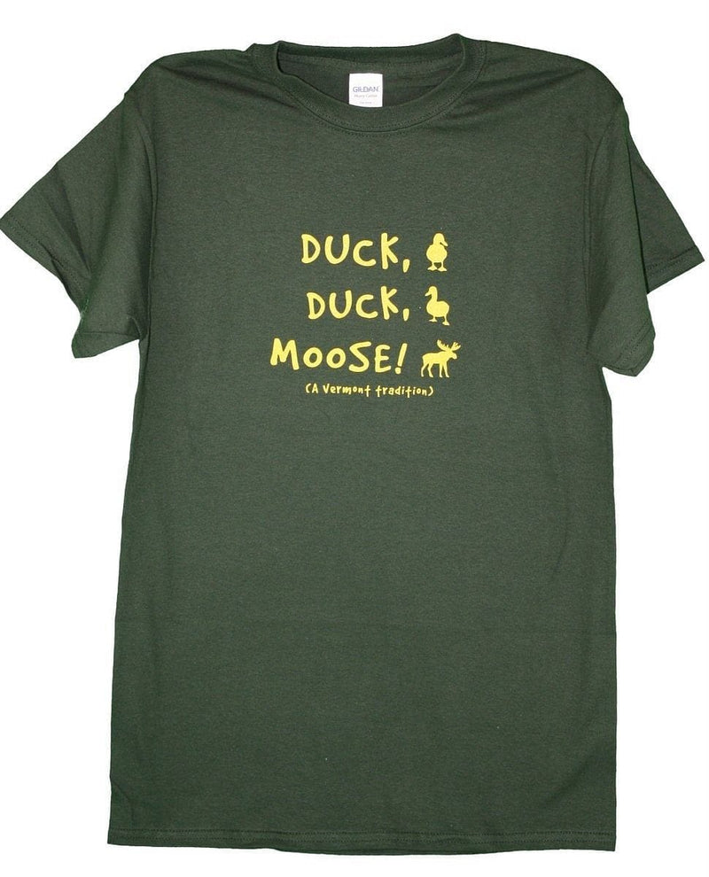 Duck, Duck, Moose Adult T-Shirt - - Shelburne Country Store