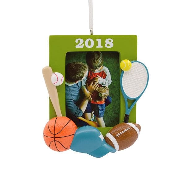 2018 Sports Photo Ornament - Shelburne Country Store