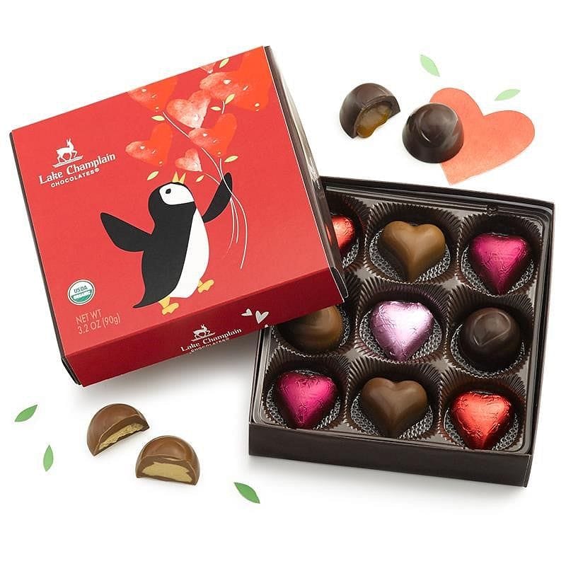 Lake Champlain Hearts Aflutter Organic Chocolate Collection - Shelburne Country Store