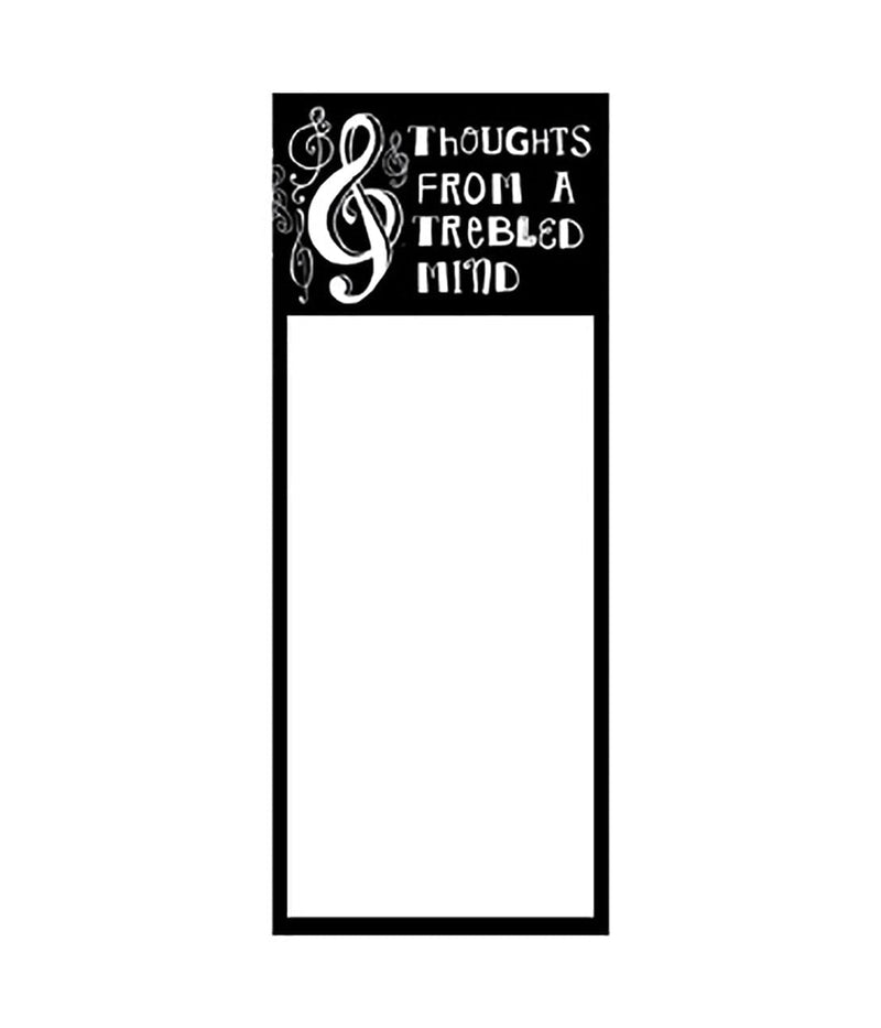 Hatley Magnetic List Pad - Thoughts Trebled Mind - Shelburne Country Store