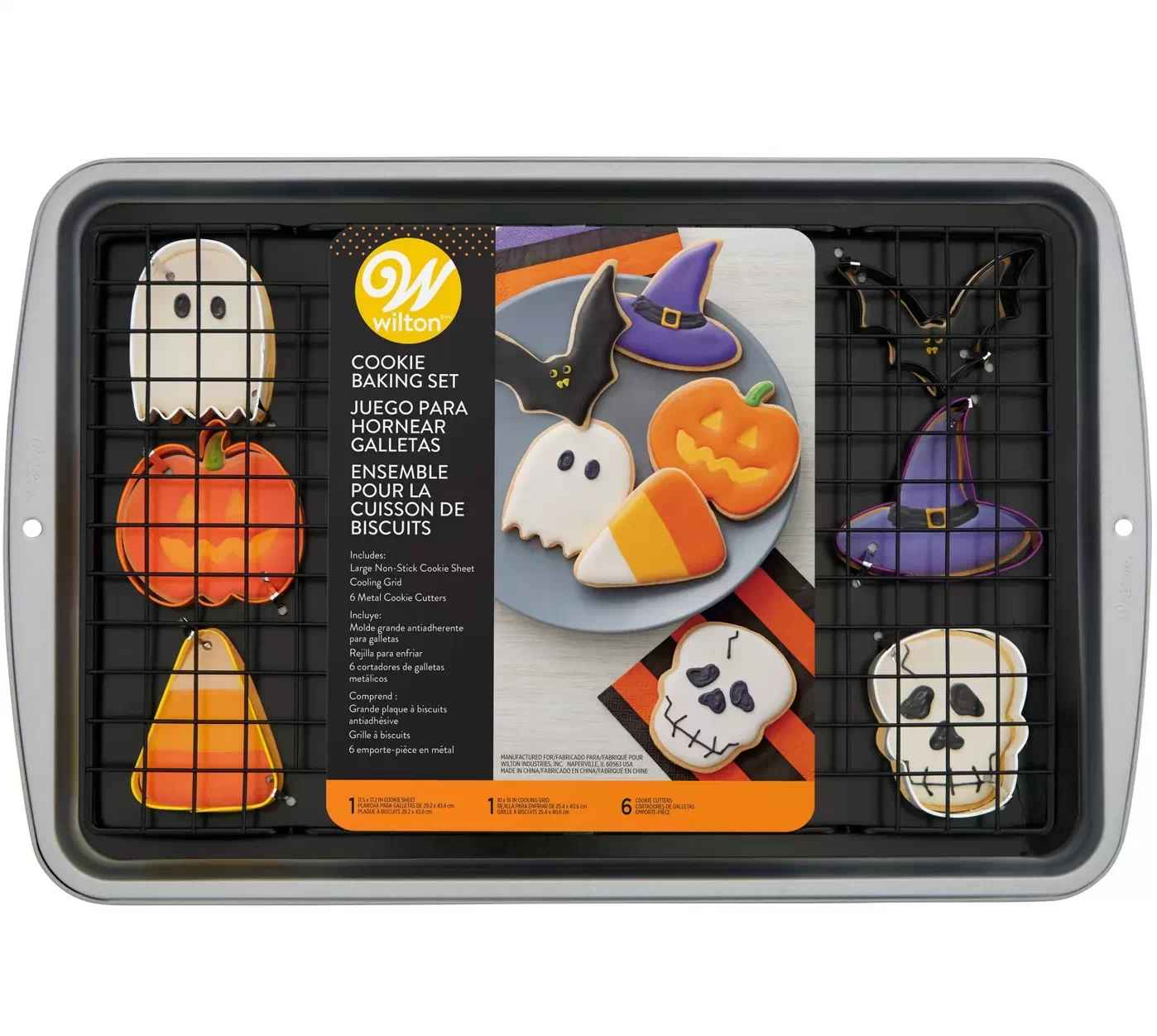 8 Piece Halloween Cookie Baking Set - Shelburne Country Store