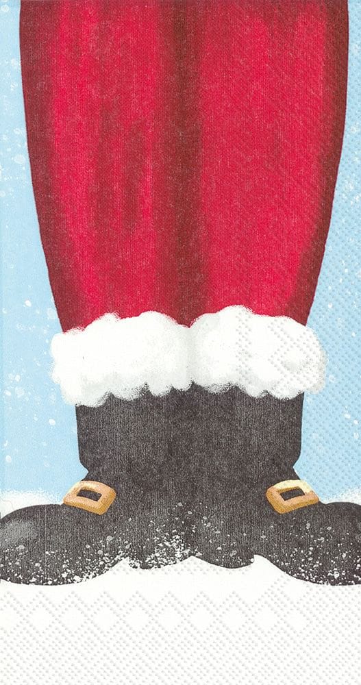 Santa Boots Guest Towel - Shelburne Country Store