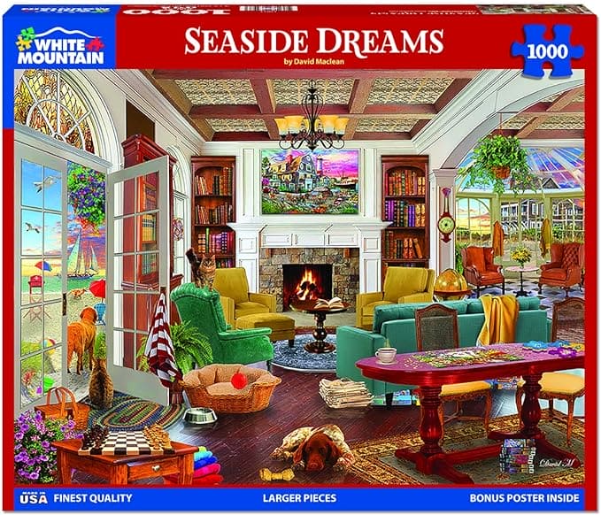 Seaside Dreams - 1000 Piece Jigsaw Puzzle - Shelburne Country Store
