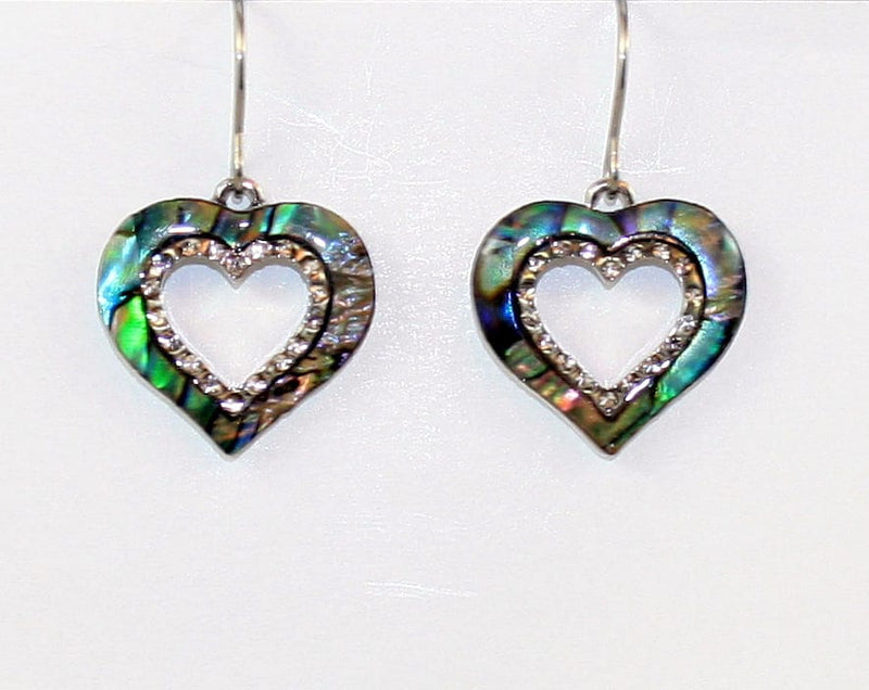 Wild Pearle Sparkle Heart Earrings - Shelburne Country Store