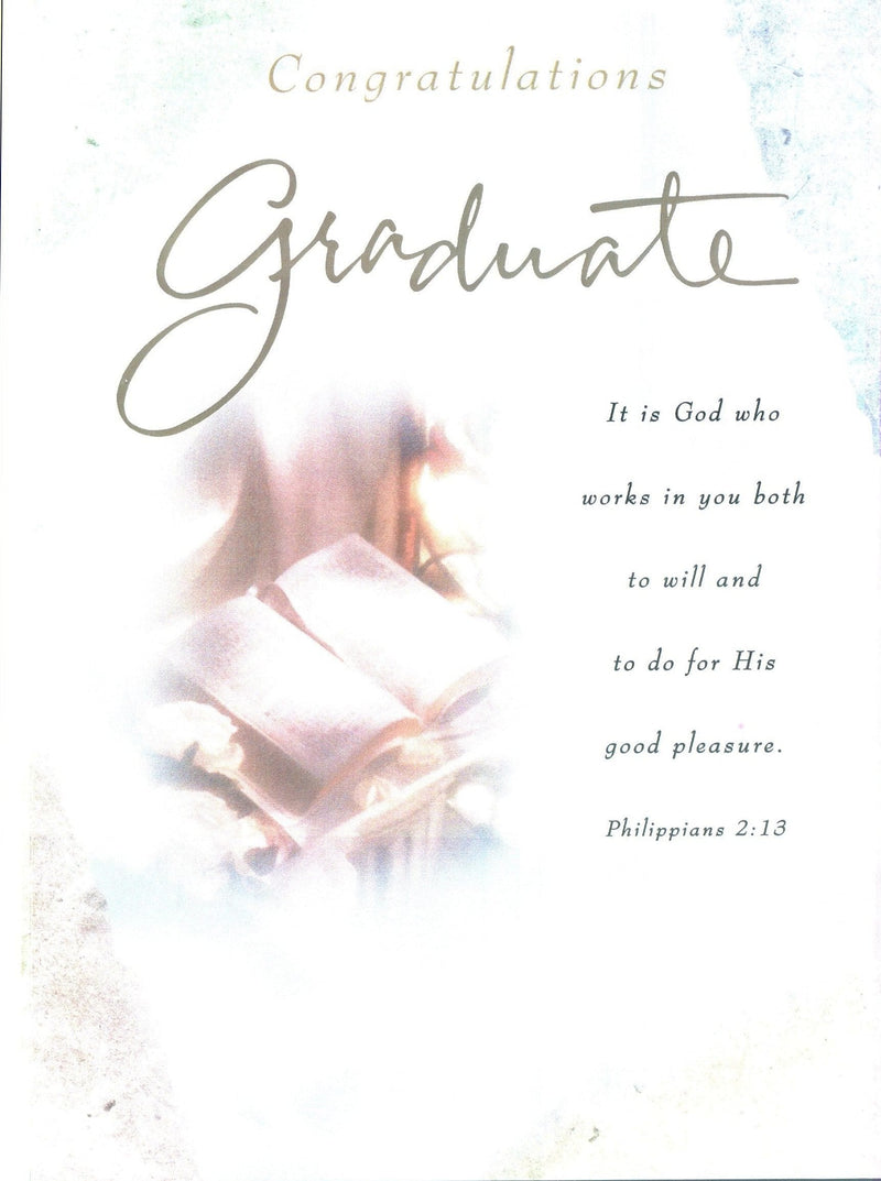 Graduation Card - Philippians 2:13 - Shelburne Country Store