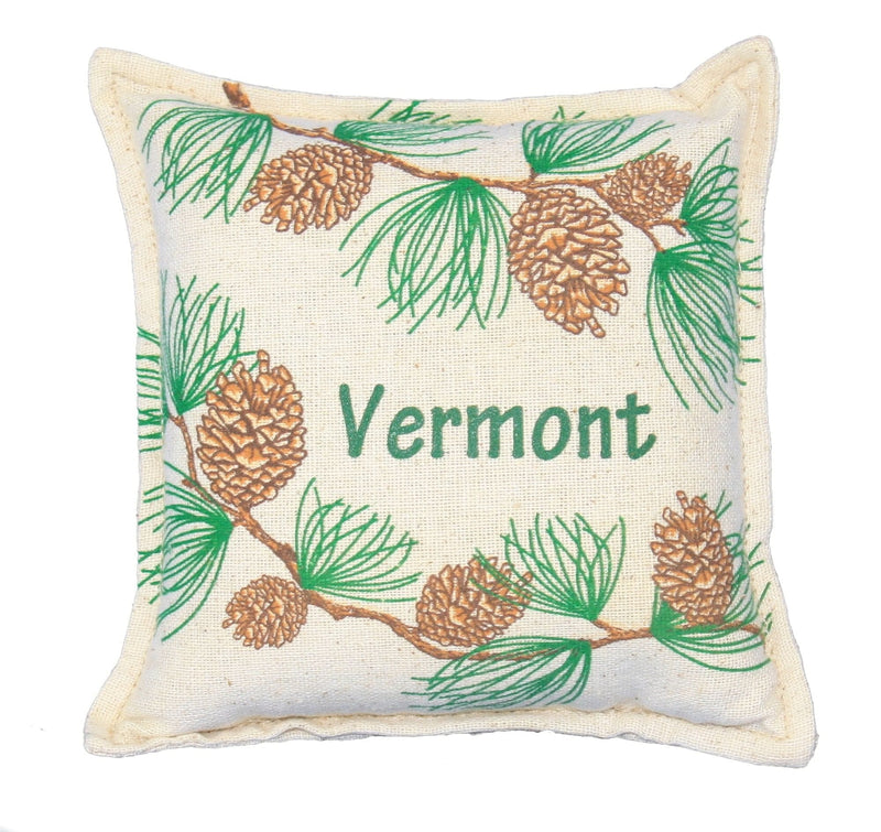 Balsam Pillow Pinecone Design - 6 inch - Shelburne Country Store