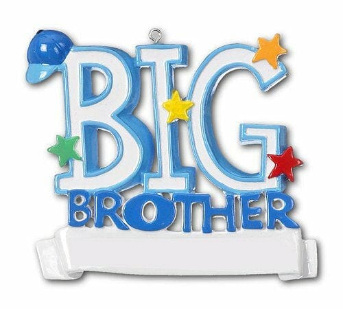 Big Sibling Ornament -  Brother - Shelburne Country Store