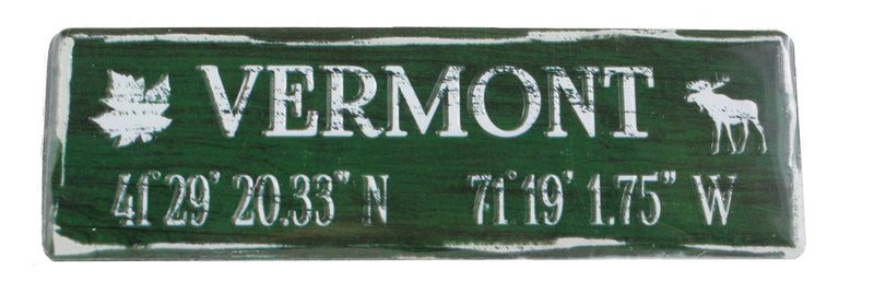 Vermont Coordinates Magnet - Shelburne Country Store