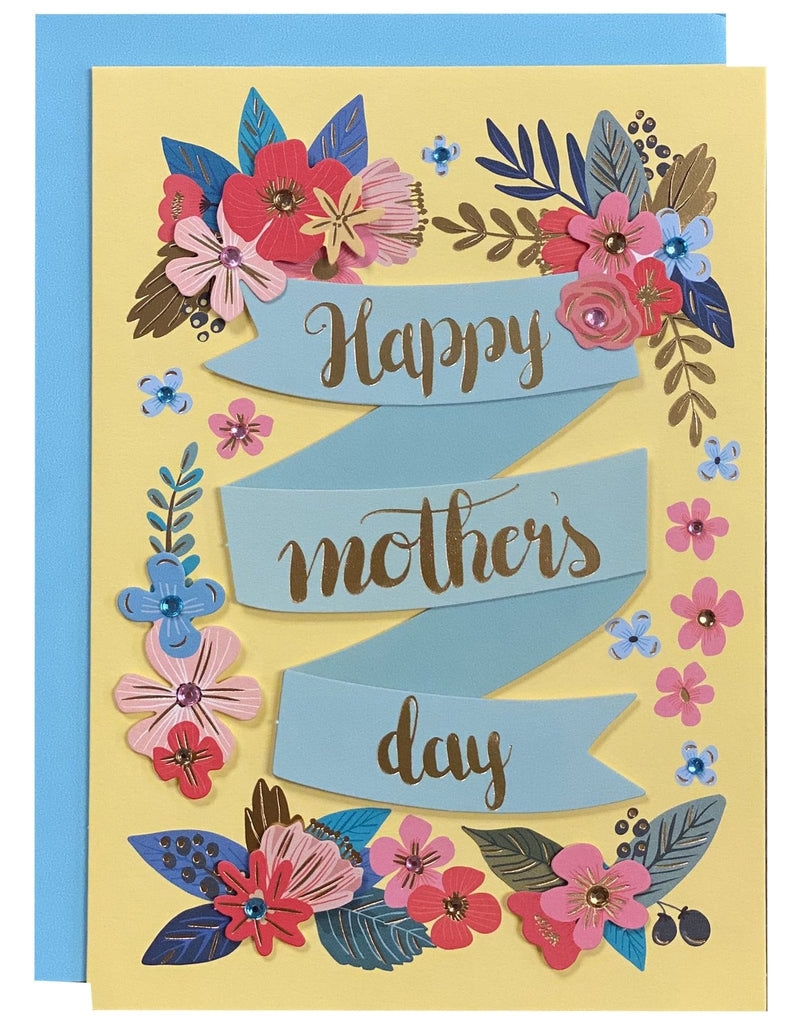 Flowers And Banners - Mothers Day Card - Shelburne Country Store