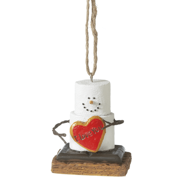 S'mores Ornament - I Love You - Shelburne Country Store