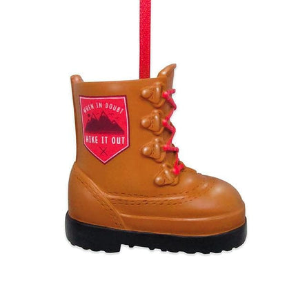 Hike It Out Hiking Boot Ornament - Shelburne Country Store