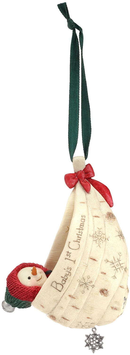 Birch Hearts Babys First Christmas Ornament - The Country Christmas Loft