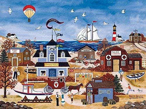 Jane Wooster Scott Seaside Splendor Puzzle 300 Piece - Shelburne Country Store