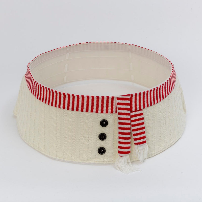 30" Snowman Tree Collar - Shelburne Country Store