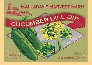 Halladays Cucumber Dill Dip - Shelburne Country Store