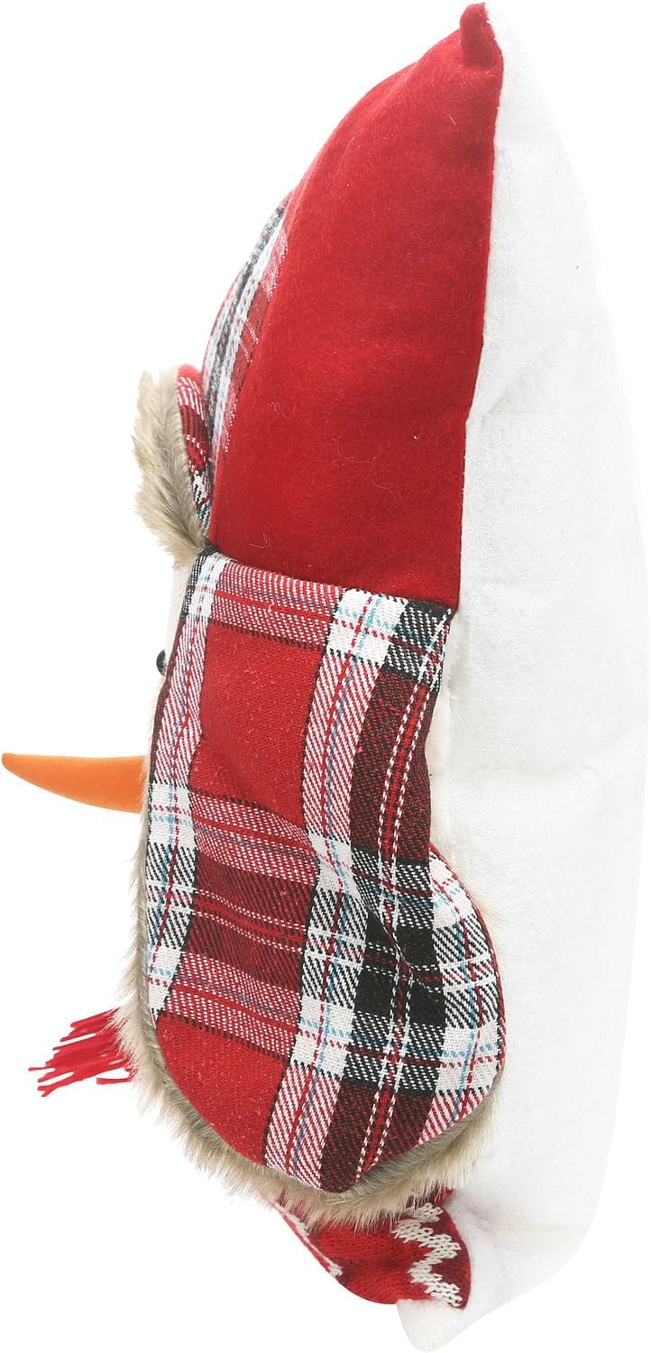 Warm Hearts  - Cozy - 16" Snowman Pillow - Shelburne Country Store