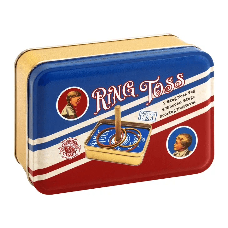 Ring Toss - Classic Toy Tin - USA - Shelburne Country Store