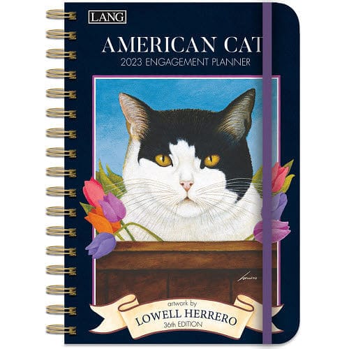 American Cat 2023 Spiral Engagement Planner - Shelburne Country Store