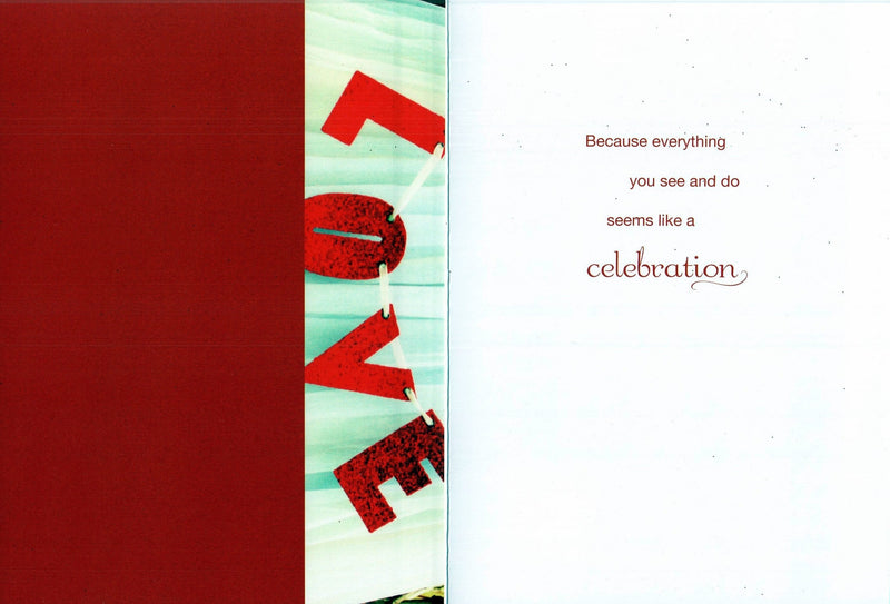 Being in Love Celebration Card - Shelburne Country Store
