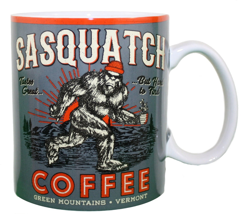 Sasquatch Coffee Mug - Green Mountains Vermont - Shelburne Country Store