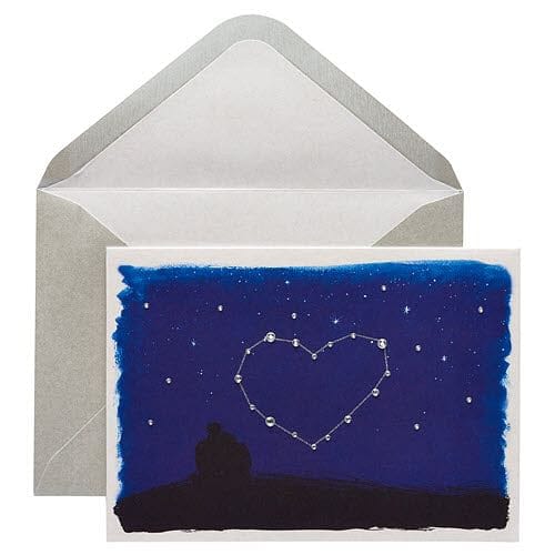Papyrus heart stars card - Shelburne Country Store
