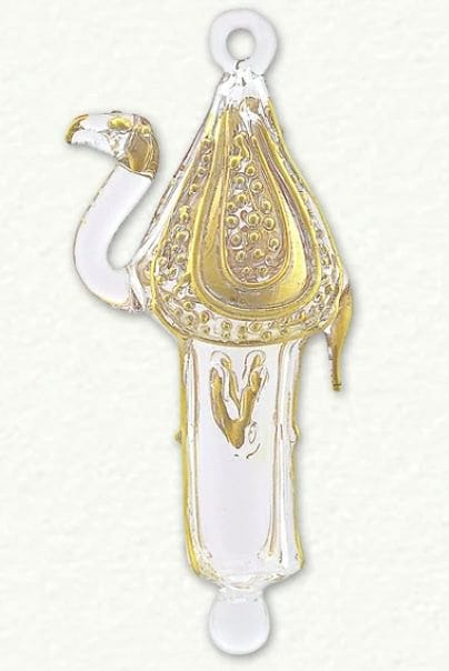 Small Camel Ornament Gold - Shelburne Country Store