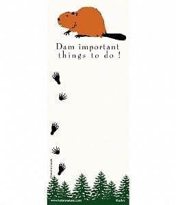 Hatley Magnetic List Pad - Dam Important - Shelburne Country Store