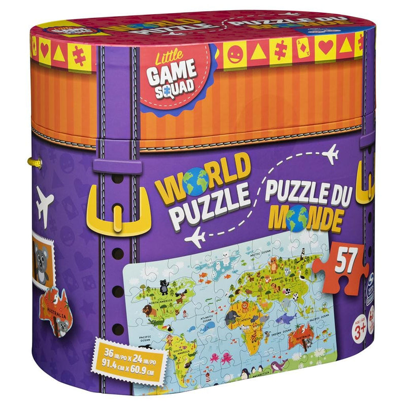 Little Game Squad - 57 Piece World Puzzle - Shelburne Country Store