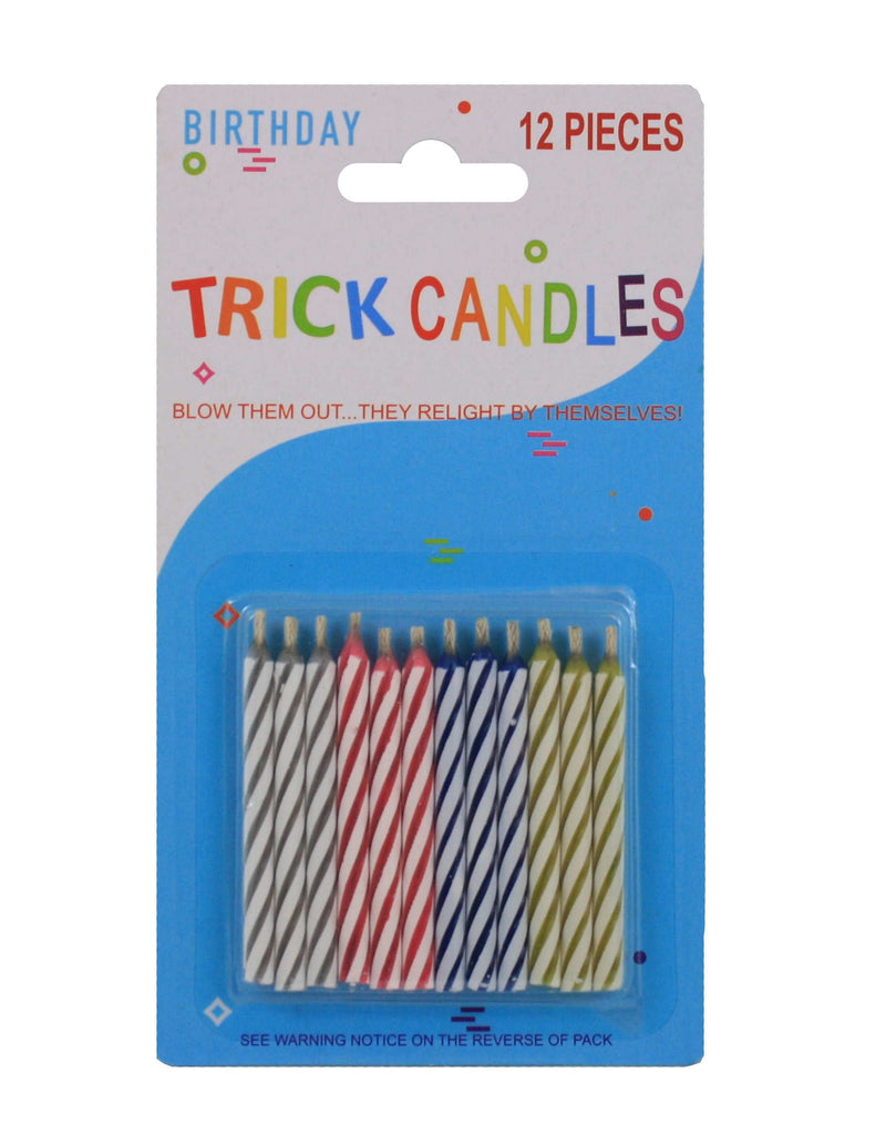 TRICK Spiral Cake Candles - 12 pack - Shelburne Country Store