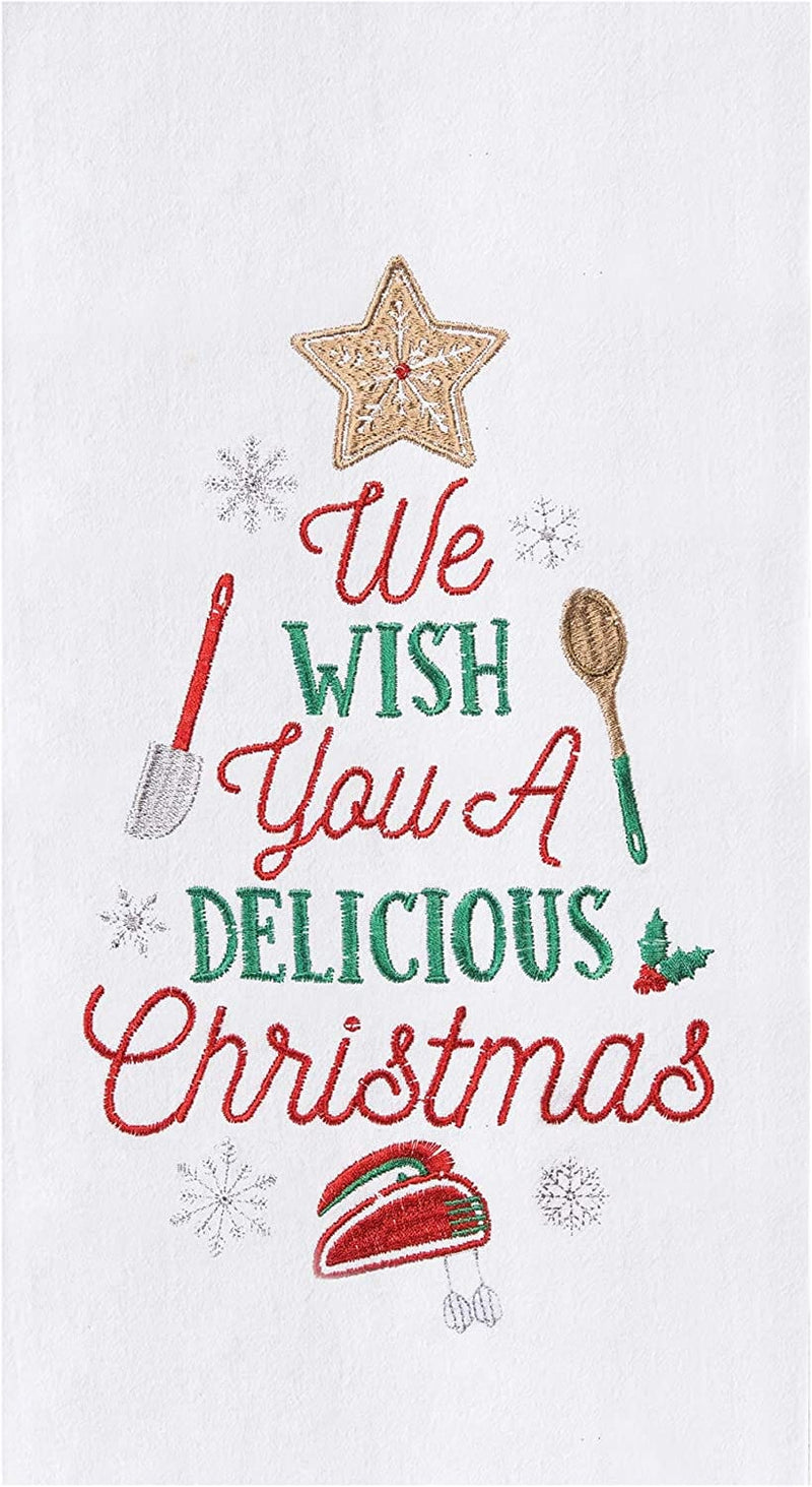 Wish you a Delicious Christmas - Kitchen Towel - Shelburne Country Store