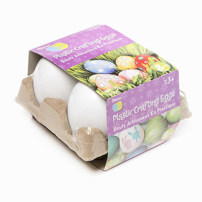 Darice Large Plastic Crafting Eggs: 4 pack - Shelburne Country Store