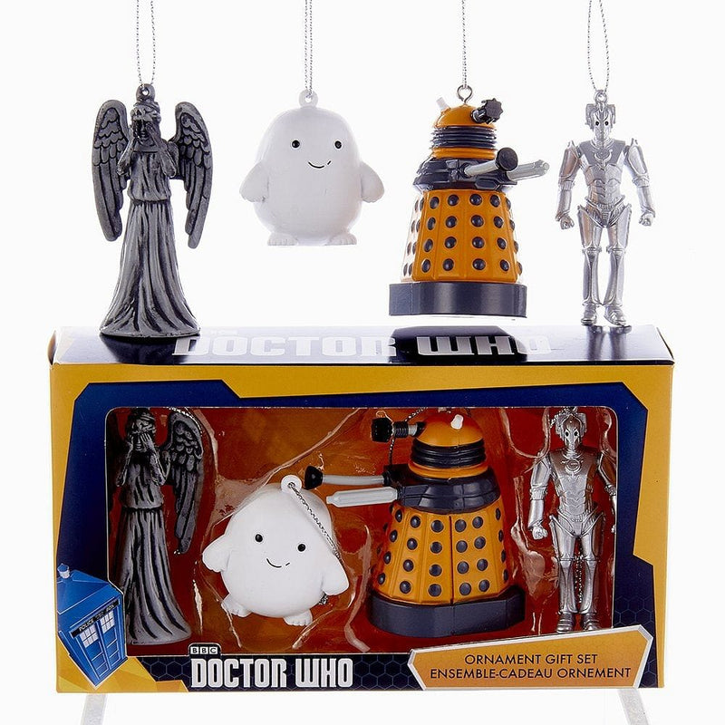 Kurt Adler Doctor Who Mini Ornament Gift Set Of 4 Pieces - Shelburne Country Store