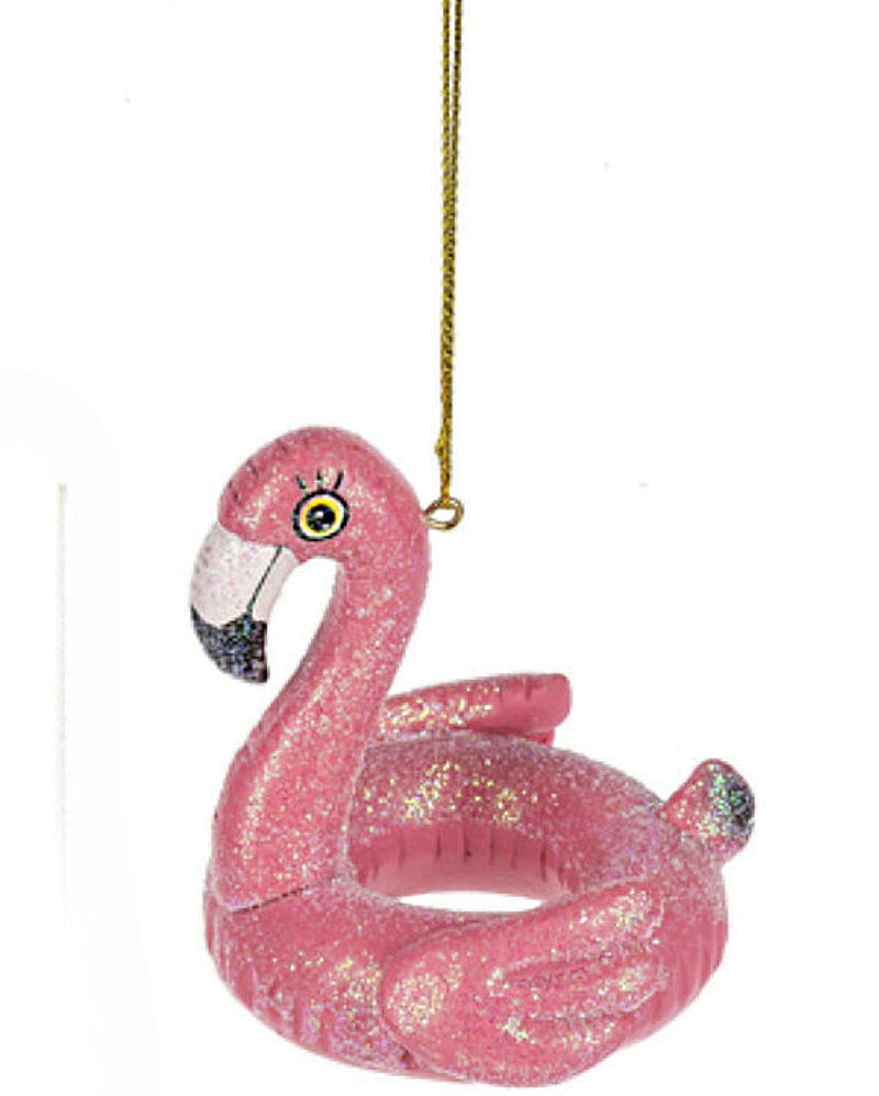 Animal 'Floatie' Ornament -  Pink Flamingo - Shelburne Country Store