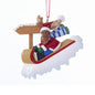 Moose On Sled Personalizable Ornament - Shelburne Country Store