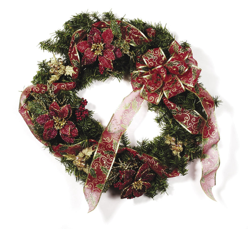 Canadian Pine Wreath - Unlit - 24" - Shelburne Country Store