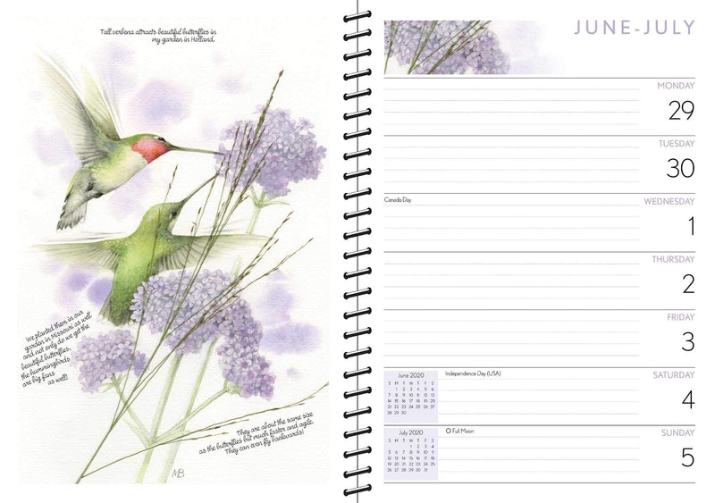 2020 Marjolein Bastin Monthly Weekly Planner - Shelburne Country Store